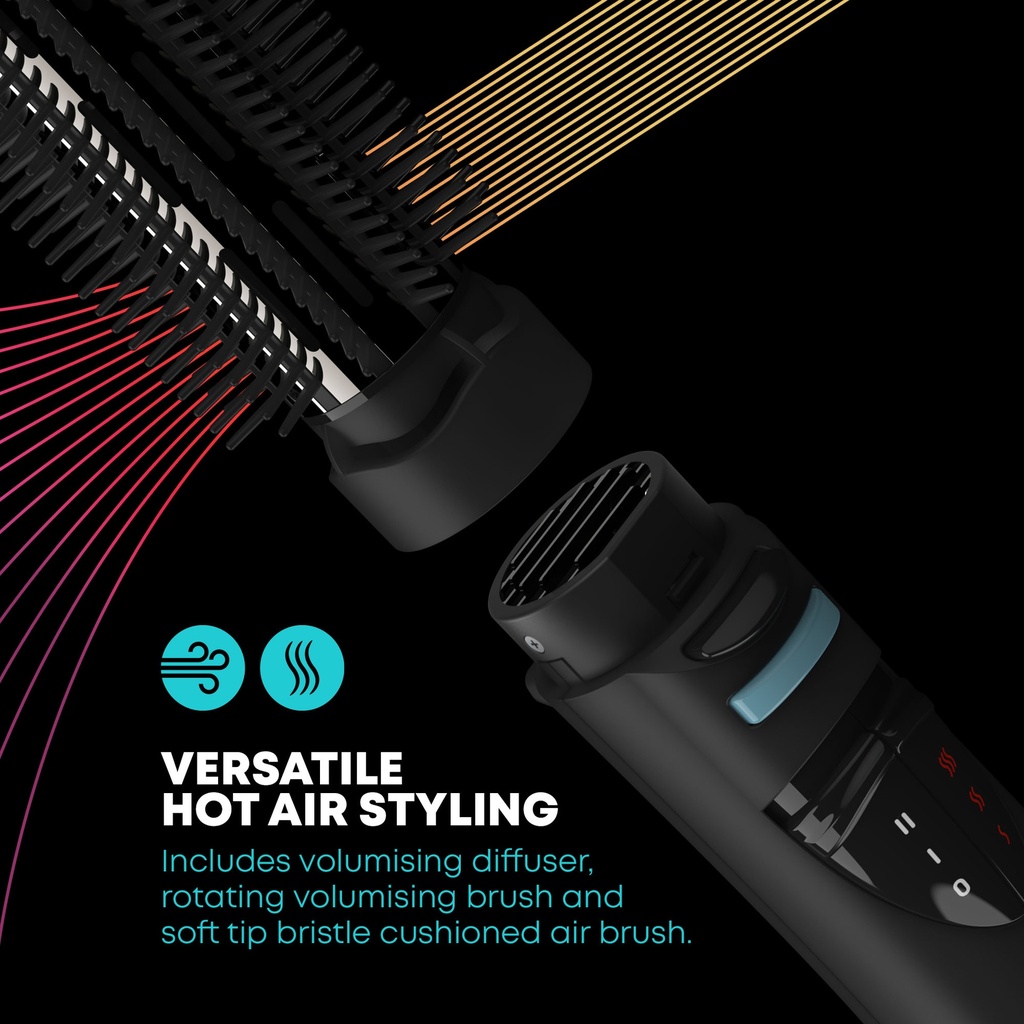 PROGLOSS AIRSTYLE 1200W AIR STYLER 6-in-1