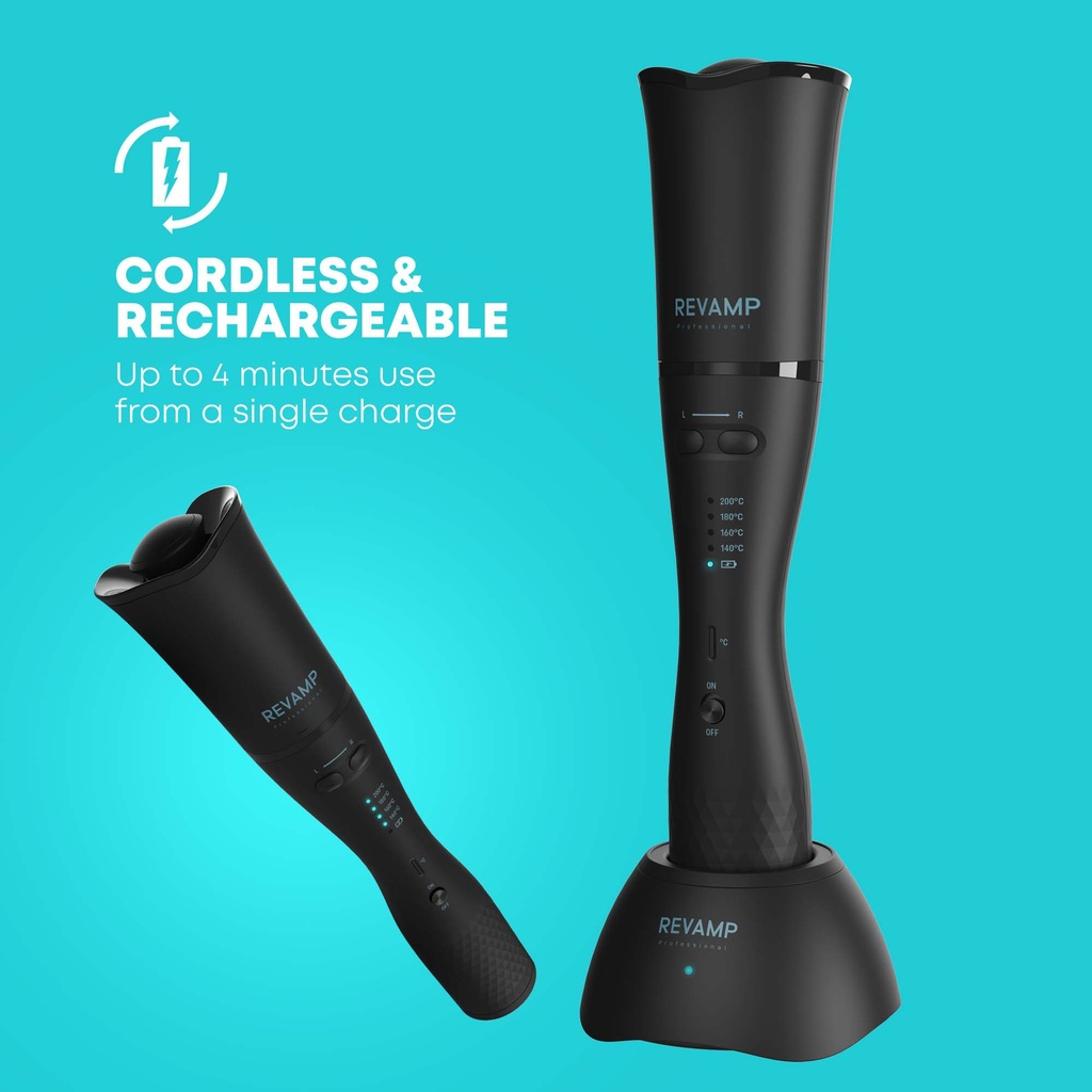 Revamp Progloss Leberate Cordless Auto Curler