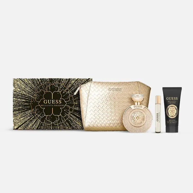 085715330581 - GUESS BELLA VITA PARADISO 100ML EDP+15ML TS+100ML BL+POUCH.webp