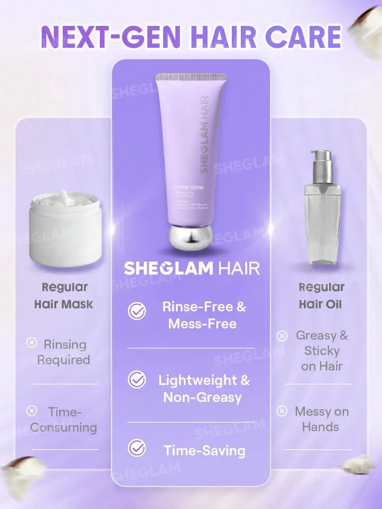 6978931644287 SHEGLAM - ON THE GLOW 1 MINUTE REVIVE RICH HAIR CREAM 70g8.webp
