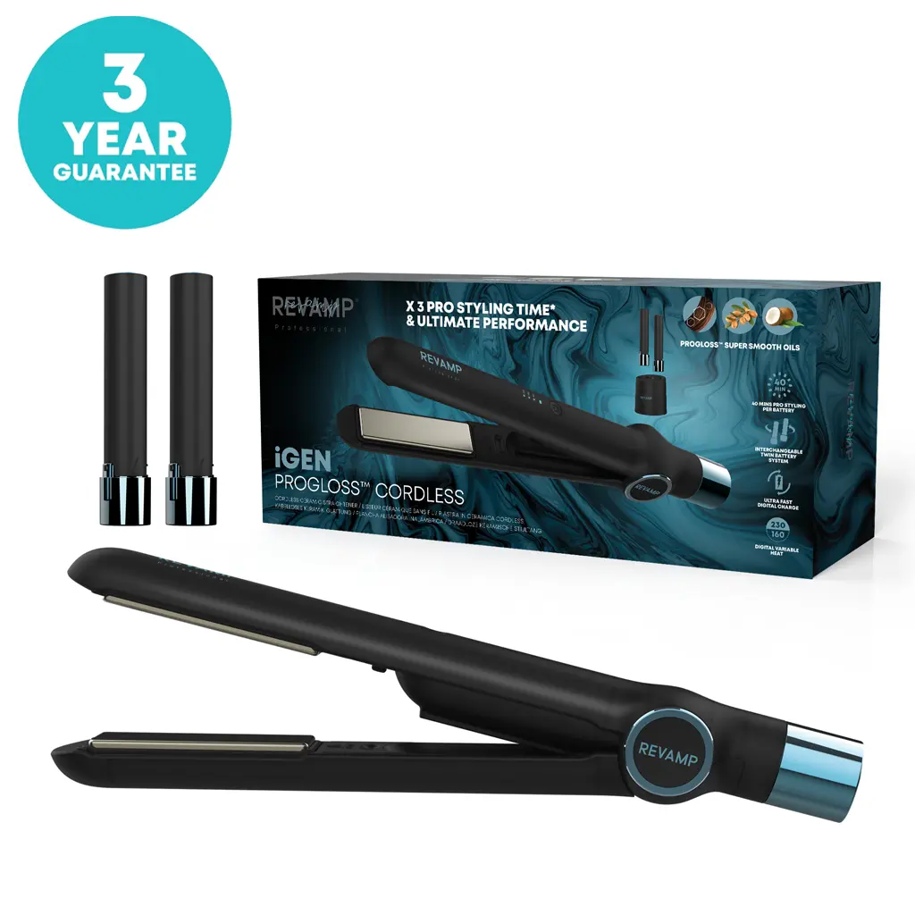 iGEN PROGLOSS™ CORDLESS CERAMIC STRAIGHTENER 