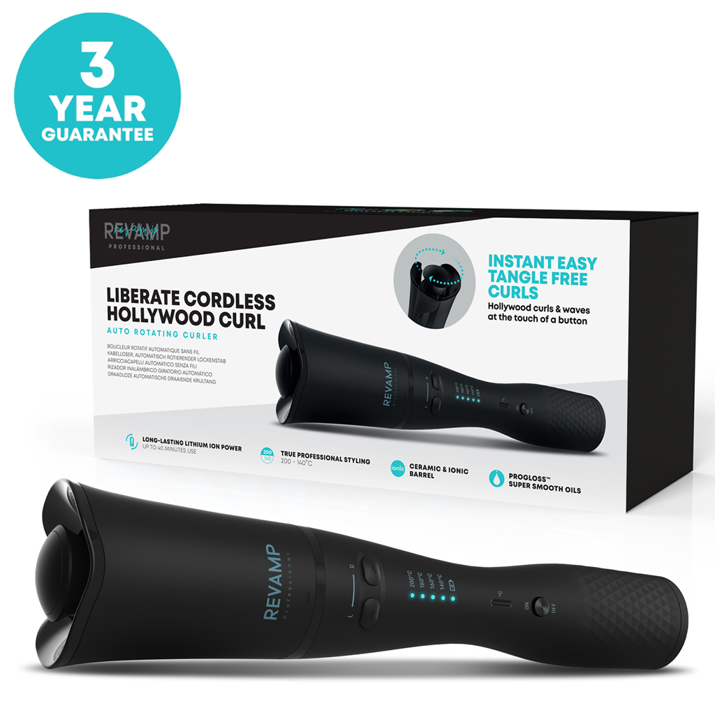 Revamp Progloss Leberate Cordless Auto Curler