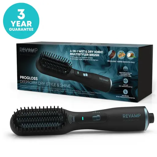 [BR-2500-GB] PROGLOSS DEEPFORM STRAIGHT & STYLE BLOW DRY BRUSH