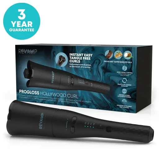[CL-2000-GB] PROGLOSS HOLLYWOOD AUTOMATIC ROTATING CURLER 