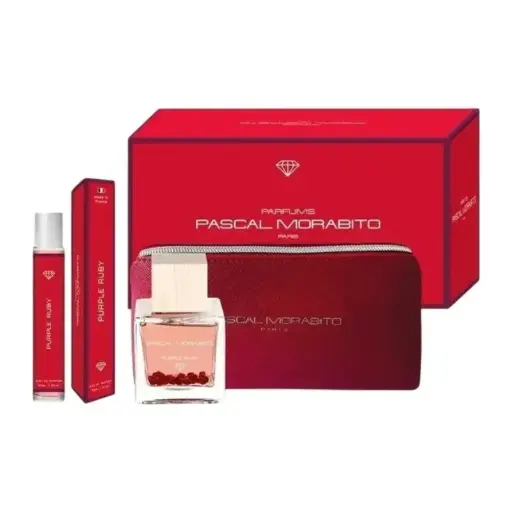 [PMPE001] PASCAL MORABITO - PURPLE RUBY SET WITH POUCH (100ML+30ML TS)